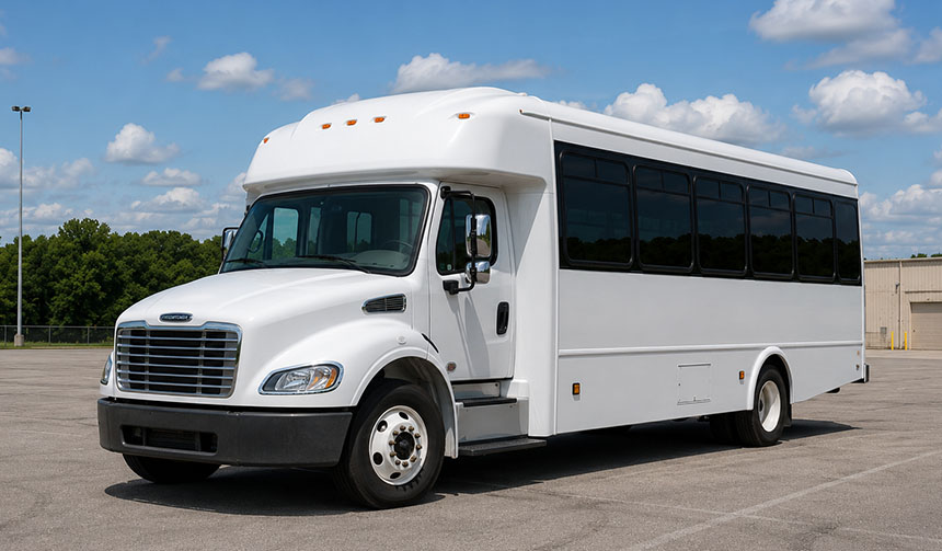 25-passenger minibus for charter in Chicago, IL