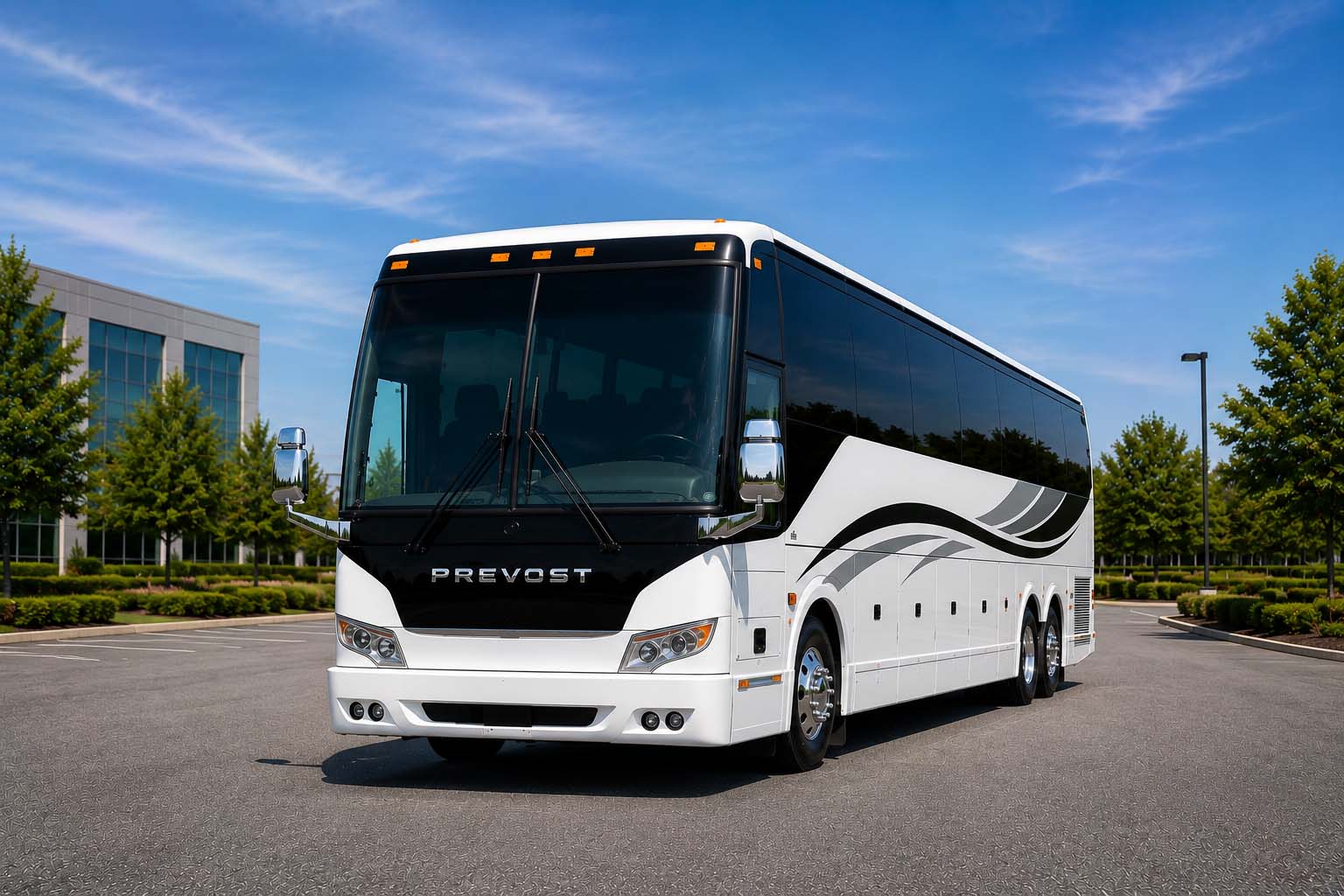 Charter bus rental in Chicago, IL